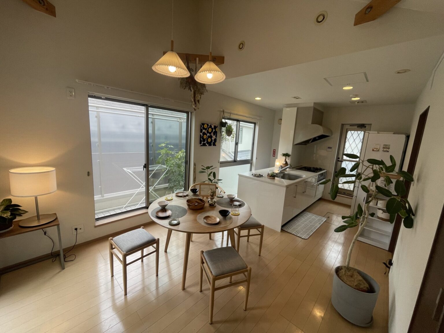 ヘイヒュッゲ調布のリビング画像